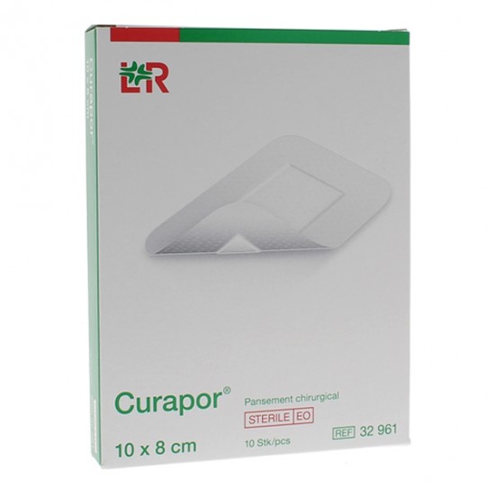 Lohmann Curapor pansement chirurgical 5 x 7cm boîte de 10