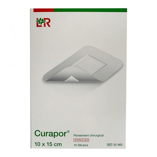 Lohmann Curapor pansement chirurgical 5 x 7cm boîte de 10