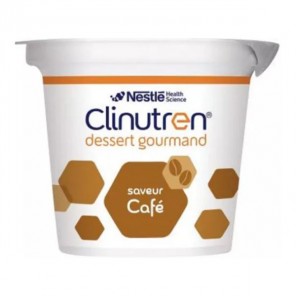 Clinutren dessert gourmand saveur café lot de 4 x 200gr