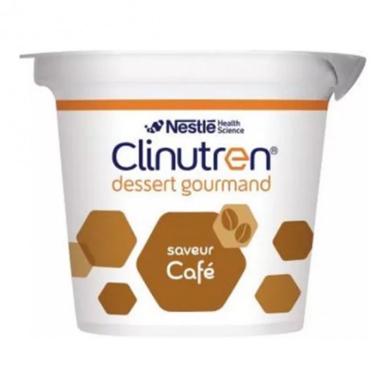 Clinutren dessert gourmand saveur café lot de 4 x 200gr
