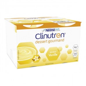 Clinutren dessert gourmand saveur café lot de 4 x 200gr
