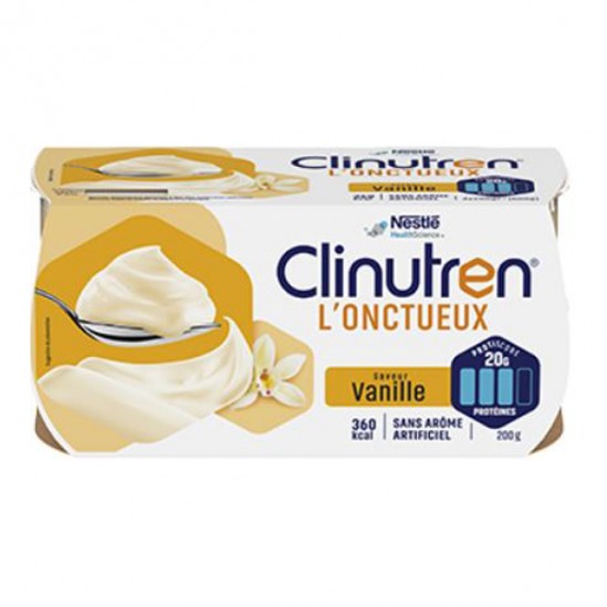 Clinutren L'Onctueux citron lot de 4 x 200gr
