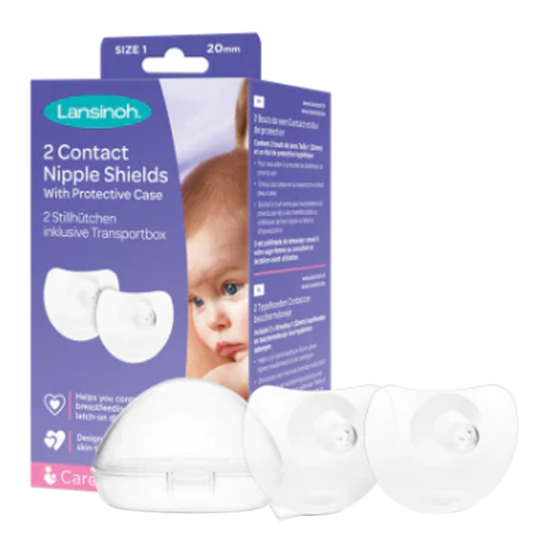 Lansinoh Bouts de sein contact 2 boites T1 - 20mm