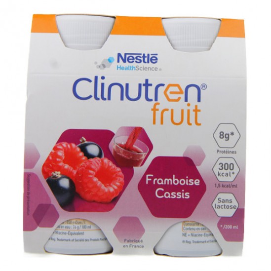 Clinutren Fruit saveur ananas orange lot de 4 x 200ml