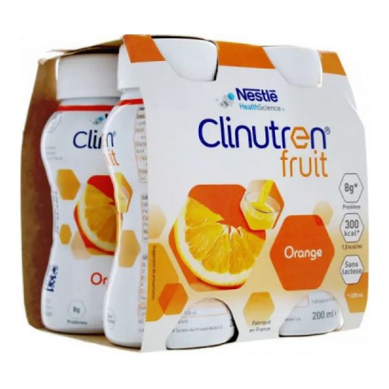 Clinutren Fruit saveur ananas orange lot de 4 x 200ml