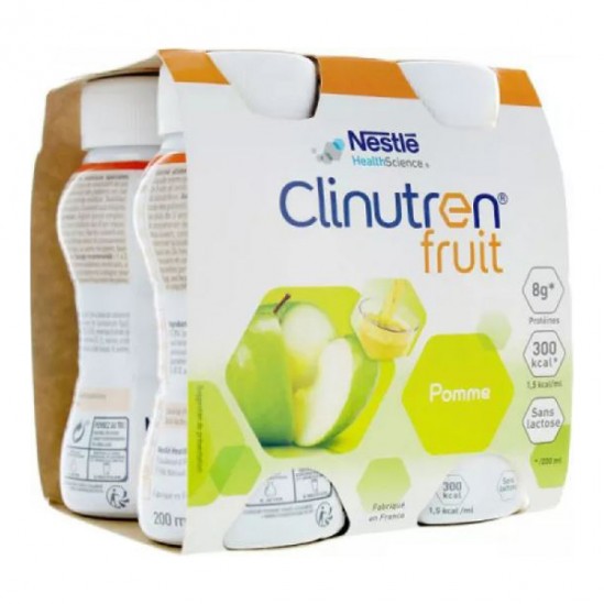 Clinutren Fruit saveur ananas orange lot de 4 x 200ml