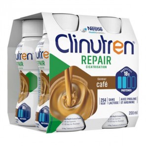 Clinutren Repair saveur café lot de 4 x 200ml