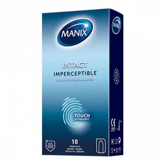 Manix Intact Imperceptible 10 préservatifs ultra-fins