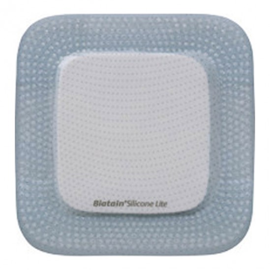 Coloplast Biatain Silicone Lite pansement 7,5 x 7,5cm boîte de 10