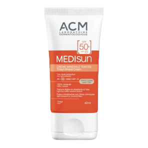 ACM Medisun crème minérale teintée claire spf50+ tube 40ml