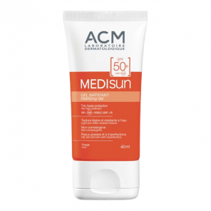 ACM Medisun gel matifiant spf50+ tube 40ml