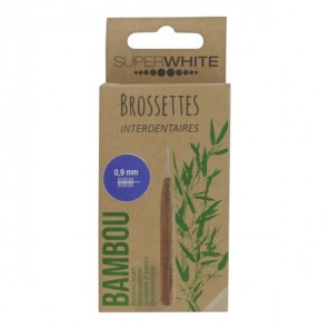 Superwhite 8 Brossettes Interdentaires en Bambou 8 x 1,6mm