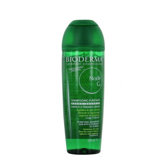 Bioderma Nodé G Shampooing purifiant cheveux gras 200ml