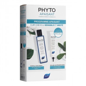 Phyto Apaisant kit shampooing traitant & sérum calmant