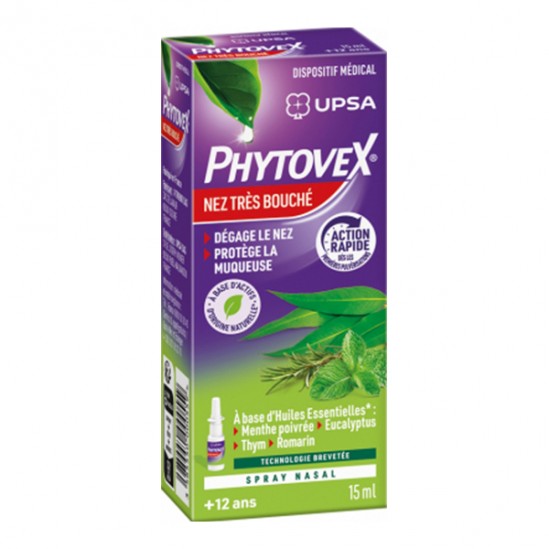 UPSA Phytovex nez très bouché spray 15ml