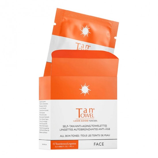 Tan Towel France autobronzantes anti-âge 15 lingettes