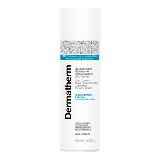 Gravier Dermatherm eau micellaire nettoyante ultra confort 150ml
