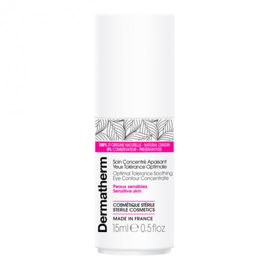 Gravier Dermatherm soin concentré apaisant yeux tolérance optimale BIO 15ml