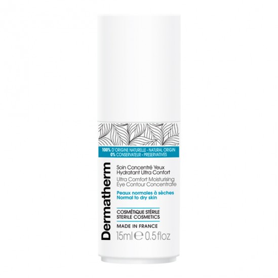 Gravier Dermatherm soin concentré yeux hydratant ultra confort BIO 15ml