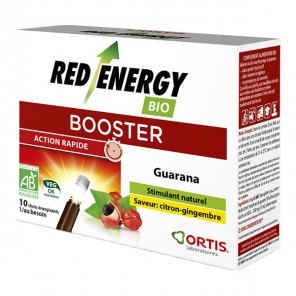 Ortis Red Energy BIO vitalité 10 shots énergisant
