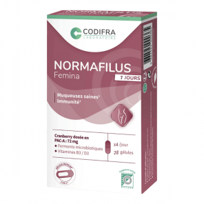 Codifra normafilus femina flash 28 gélules
