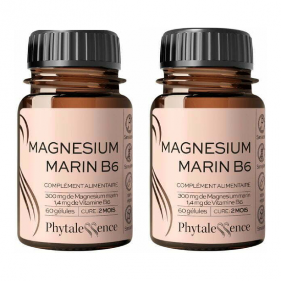 Phytalessence Duo magnésium marin B6 - 2x40 gélules