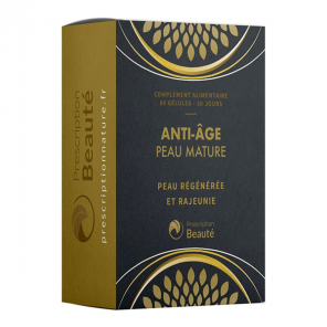 Prescription Nature Anti-âge Peau Mature 60 gélules