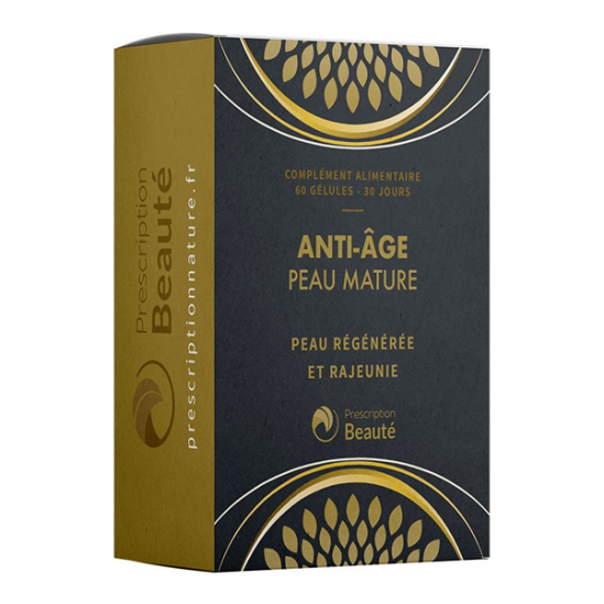 Prescription Nature Anti-âge Peau Mature 60 gélules