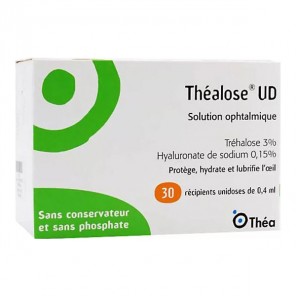 Théa Théalose UD solution ophtalmique lubrifiante 30 unidoses