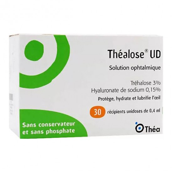 Théa Théalose UD solution ophtalmique lubrifiante 30 unidoses