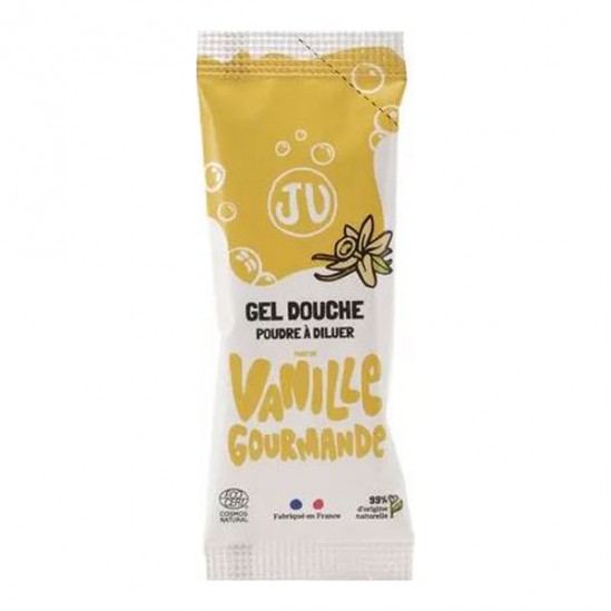 JU gel douche poudre à diluer vanille gourmande 25gr