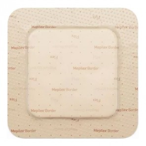 Mepilex Border Flex carré 14 x 15cm boîte de 16 pansements