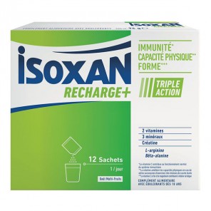 Isoxan Recharge+ Triple Action 12 sachets