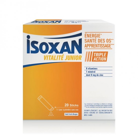 Isoxan Vitalité Junior 20 sticks