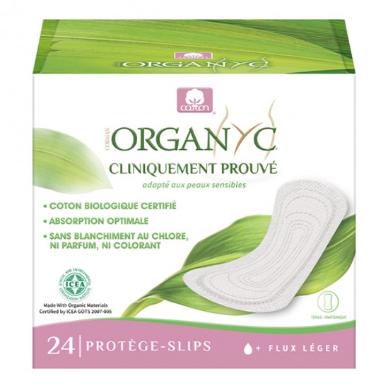Organyc Protège silps bio flux léger boîte de 24