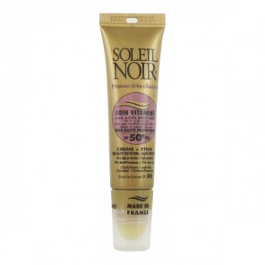 Soleil Noir peaux très claires Soin Vitaminé crème Spf50 + stick Spf30