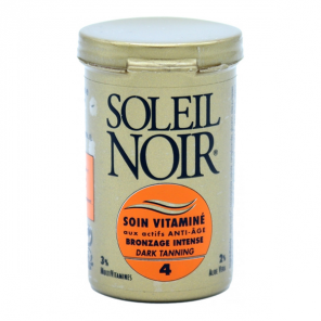 Soleil Noir IP4 crème soin vitaminé bronzage intense 20ml