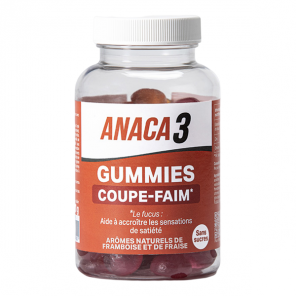 Anaca3 Gummies Coupe-faim 60 gommes
