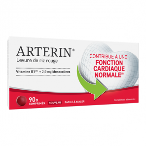 Arterin levure de riz rouge 90 comprimés
