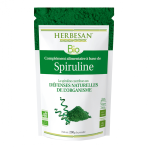 Herbesan Spiruline bio poudre 200gr