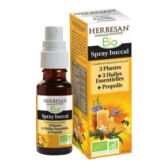 Herbesan spray buccal bio 20ml