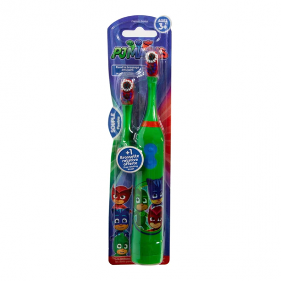 Tinokou Pyjamasques brosse à dents électrique pour enfant