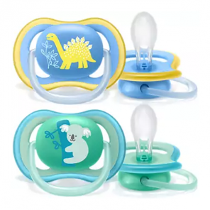 Avent Ultra Air 2 sucettes silicone mixte animaux +18 Mois