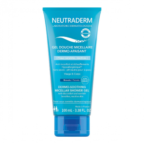 Neutraderm gel douche micellaire dermo-apaisant 100ml