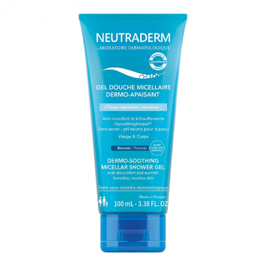 Neutraderm gel douche micellaire dermo-apaisant 100ml