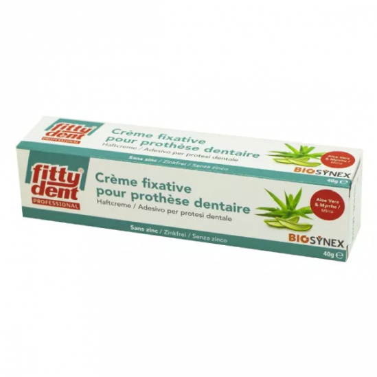 Biosynex Fittydent Professional crème fixative aloe 40gr