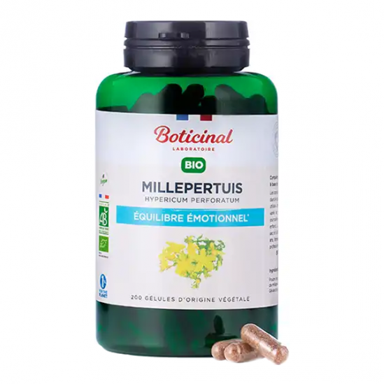 Boticinal Millepertuis bio 200 gélules végétales