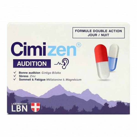 Cimizen Audition jour / nuit 60 gélules