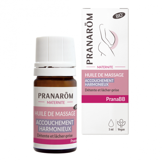 Pranarom pranaBB huile de massage bio accouchement 5ml