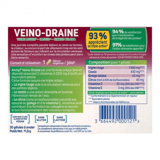 Alvityl Veino-draine lot de...